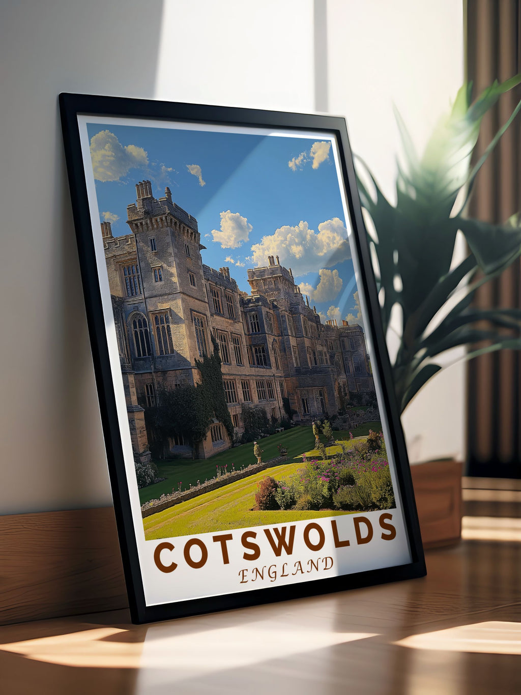 Cotswolds Custom Wall Prints - Sudeley Castle Home Decor - England Home Decor