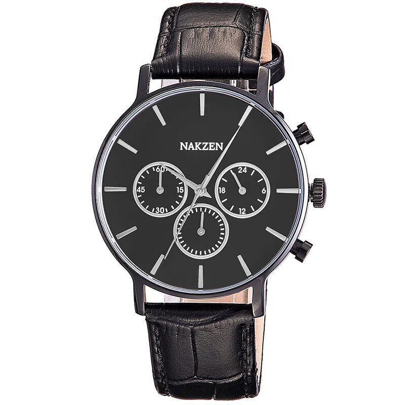 NAKZEN Men Fashion Sport Quartz Simple Clock Business Mens Watches Top Brand Luxury Waterproof Wrist Watch Relogio Masculino 5053