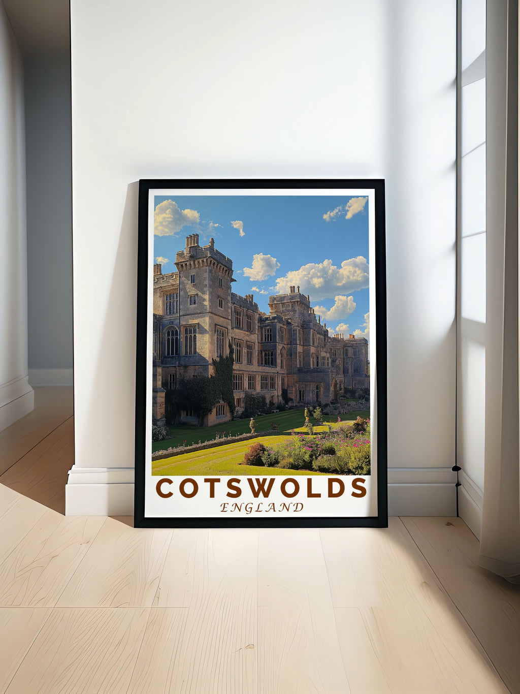 Cotswolds Custom Wall Prints - Sudeley Castle Home Decor - England Home Decor