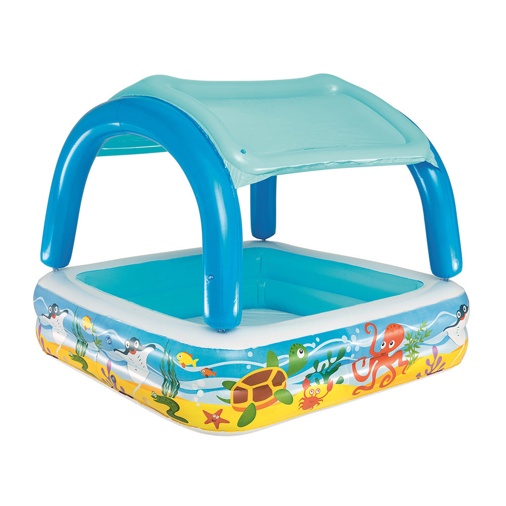 NNEDSZ Inflatable Kids Pool Canopy Play Pool Swimming Pool Family Pools