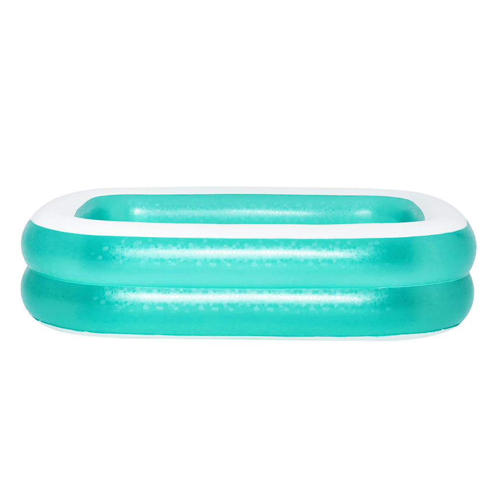 NNEDSZ Kids Pool 200x146x48cm Inflatable Above Ground Swimming Pools 450L