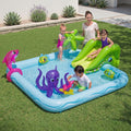 Bestway Kids Pool 239x206x86cm Inflatable Above Ground Play Pools 308L