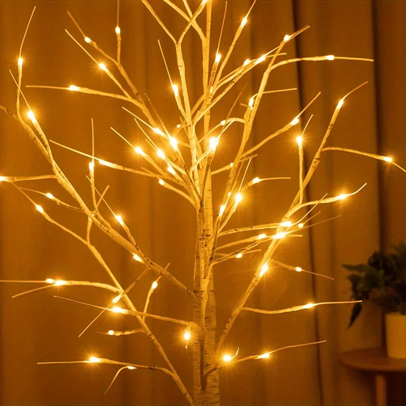 Birch Tree LED Light Decoration