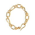 Swirl Chunky Chain Link Bracelet