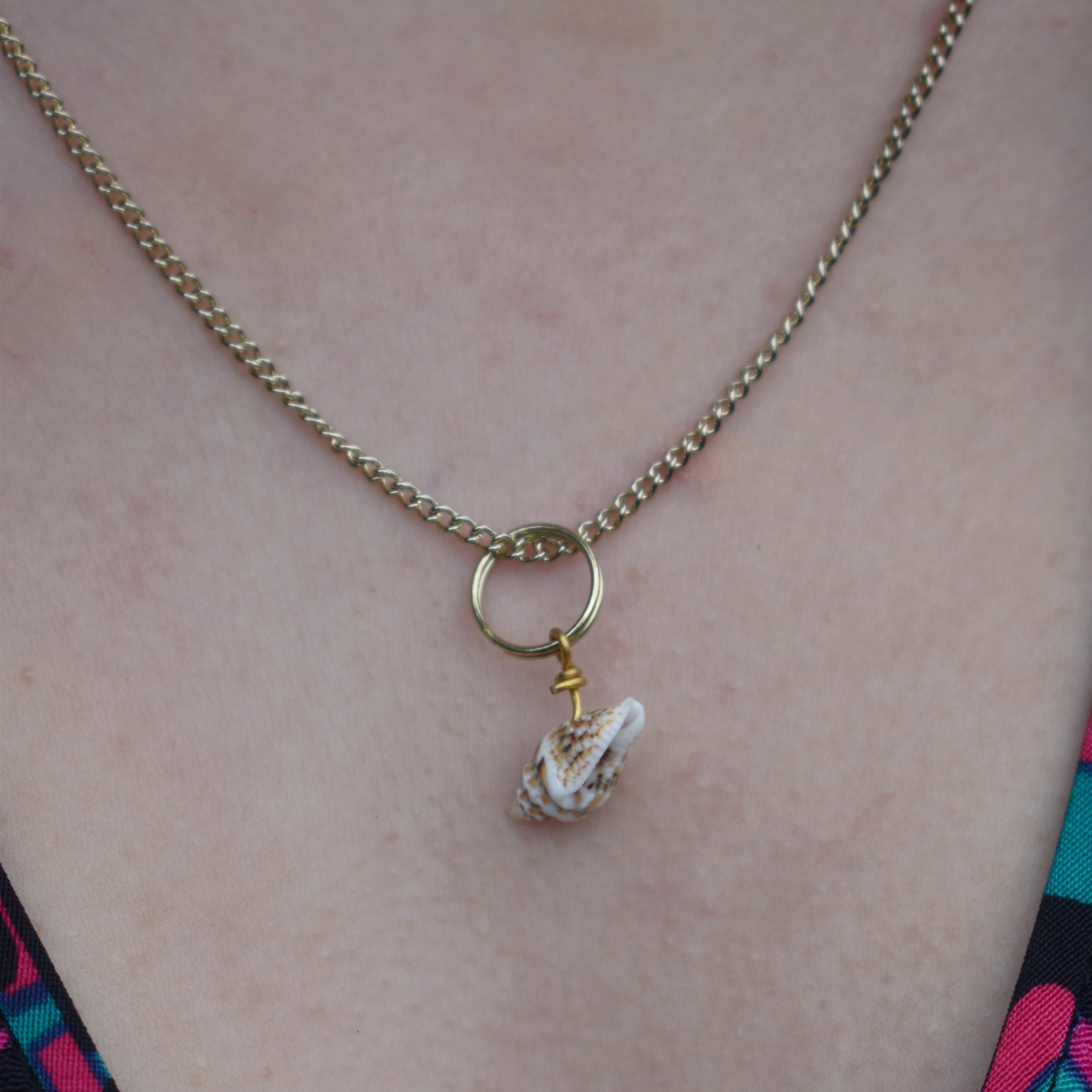Shell Pendant Necklace | by Ifemi Jewels