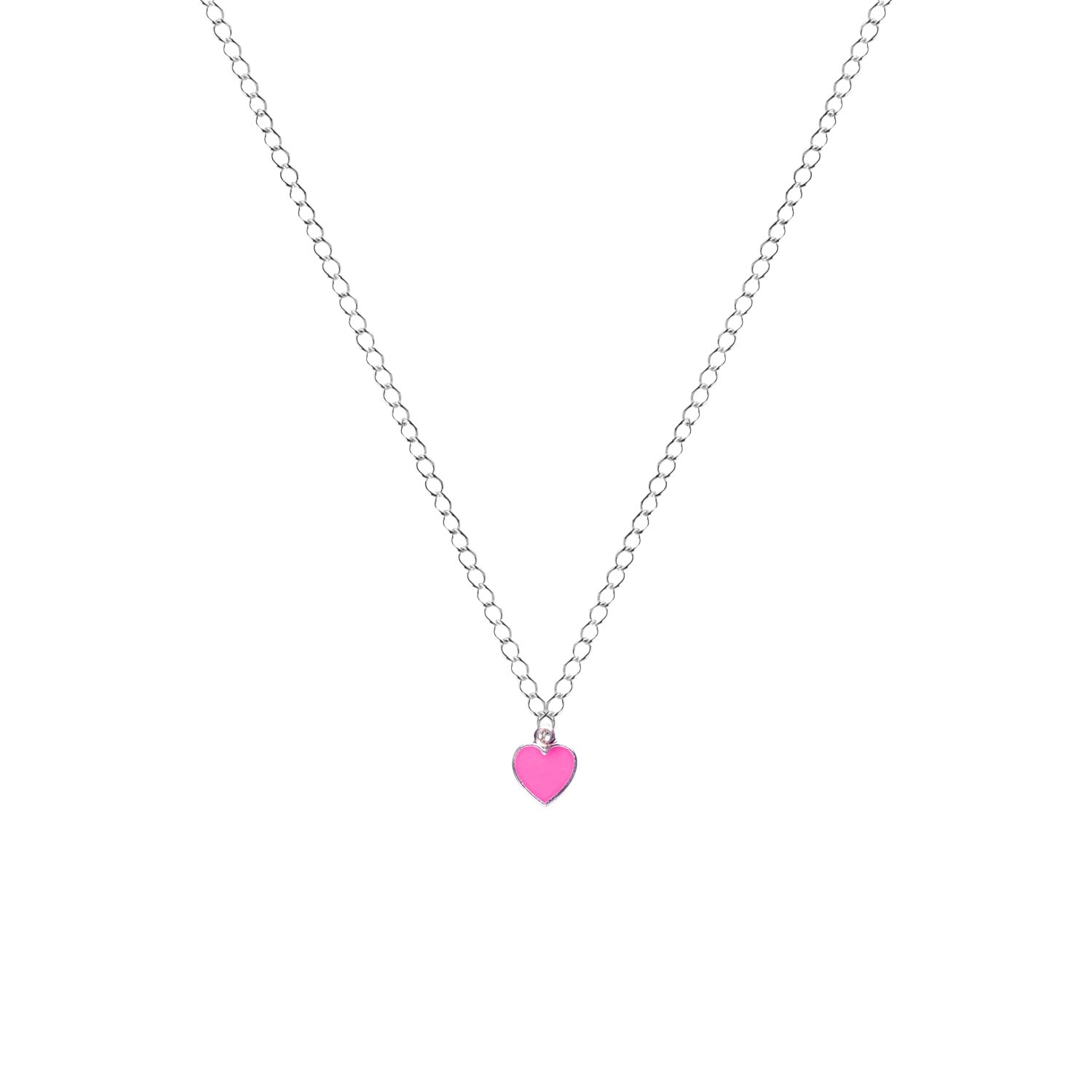 Rose Pink Heart Necklace, Playing Cards inspired Queen of Hearts | by lovedbynlanla