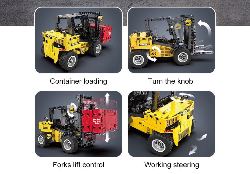 CaDA Forklift Truck - 388 pcs