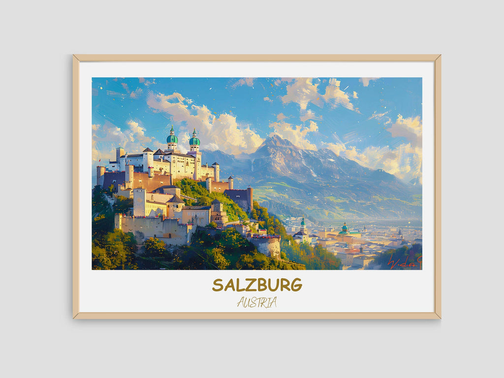 Salzburg Print Salzburg Home Decor