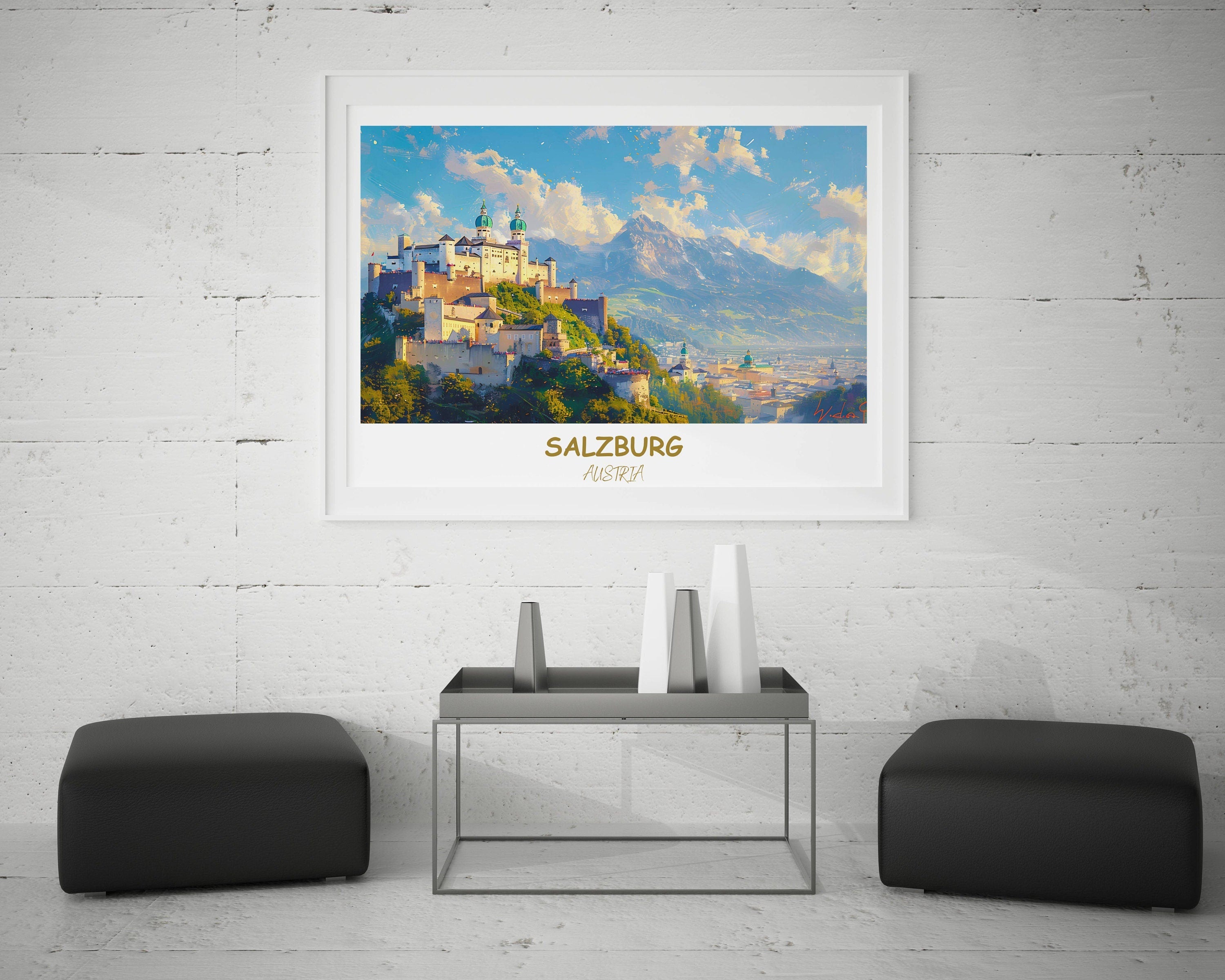 Salzburg Print Salzburg Home Decor