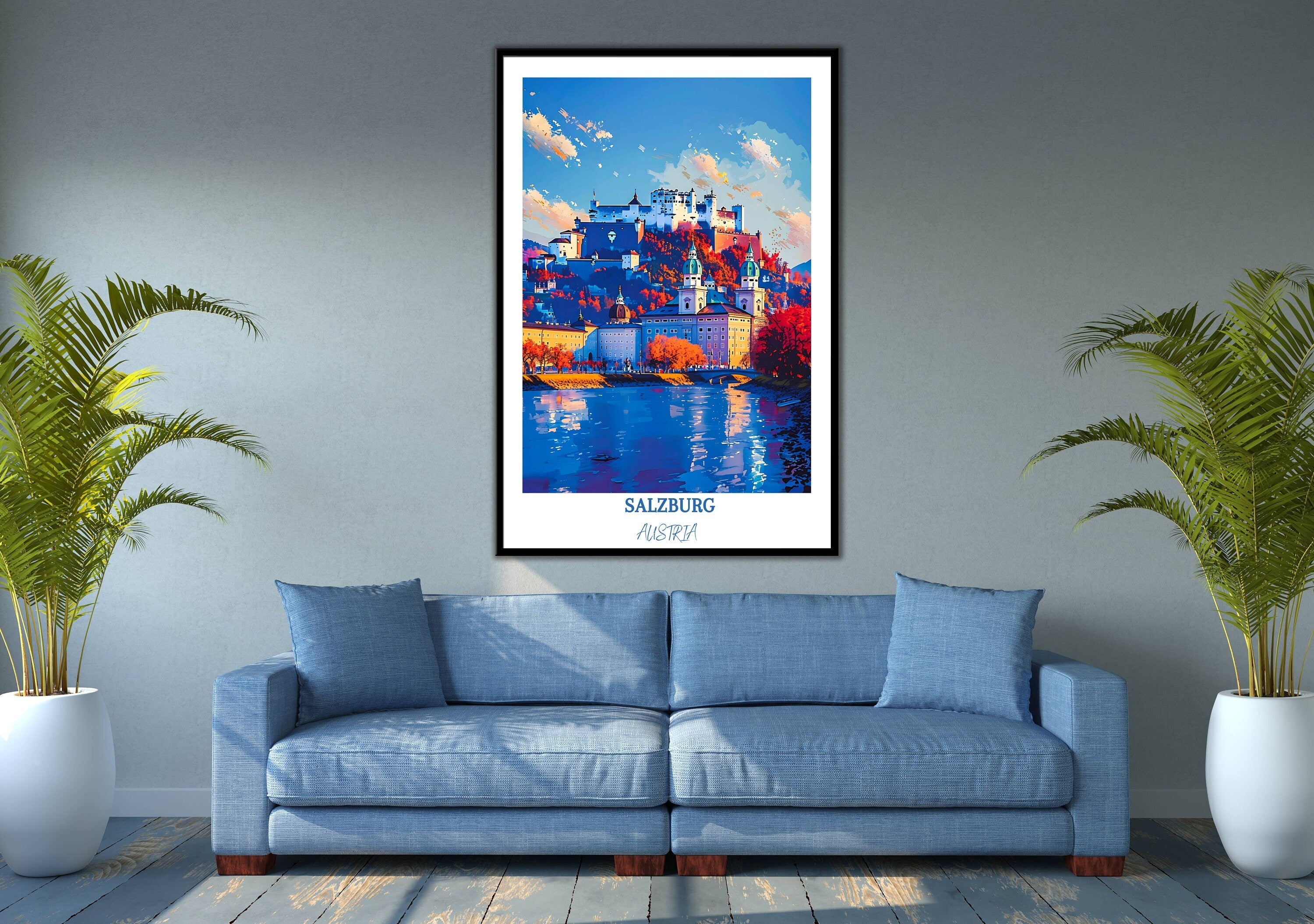 Salzburg Print Salzburg Home Decor