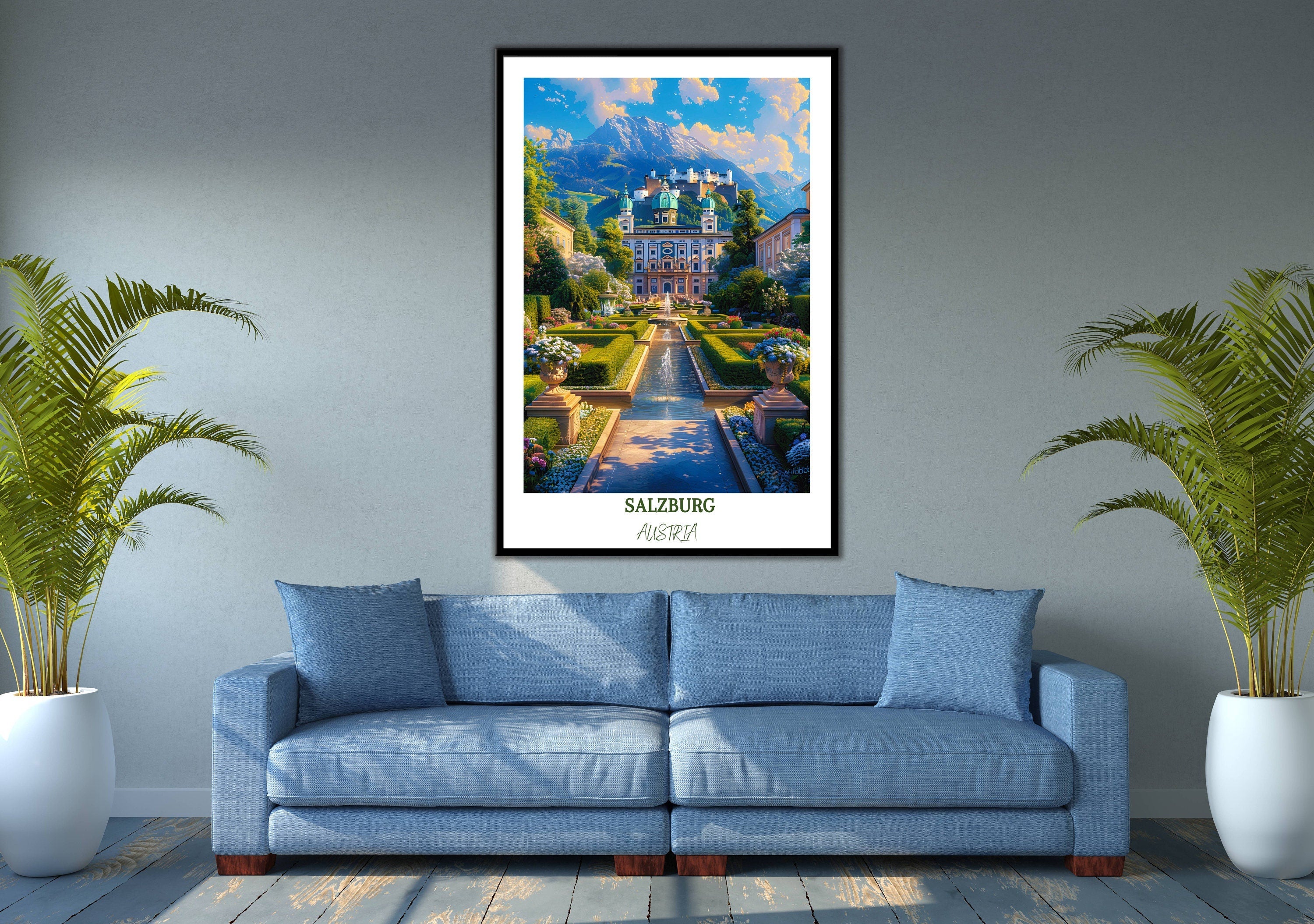 Salzburg Print Salzburg Home Decor
