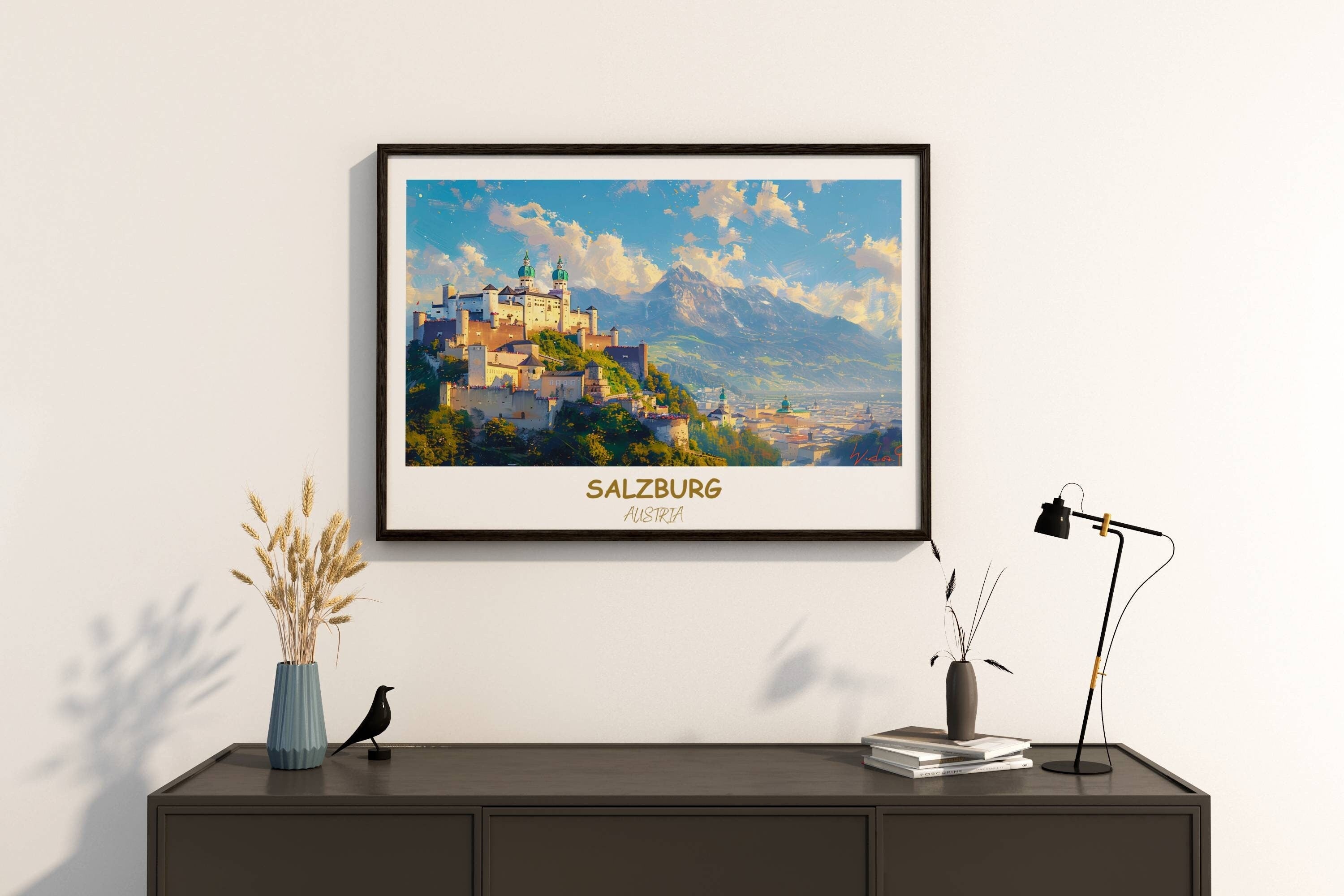 Salzburg Print Salzburg Home Decor