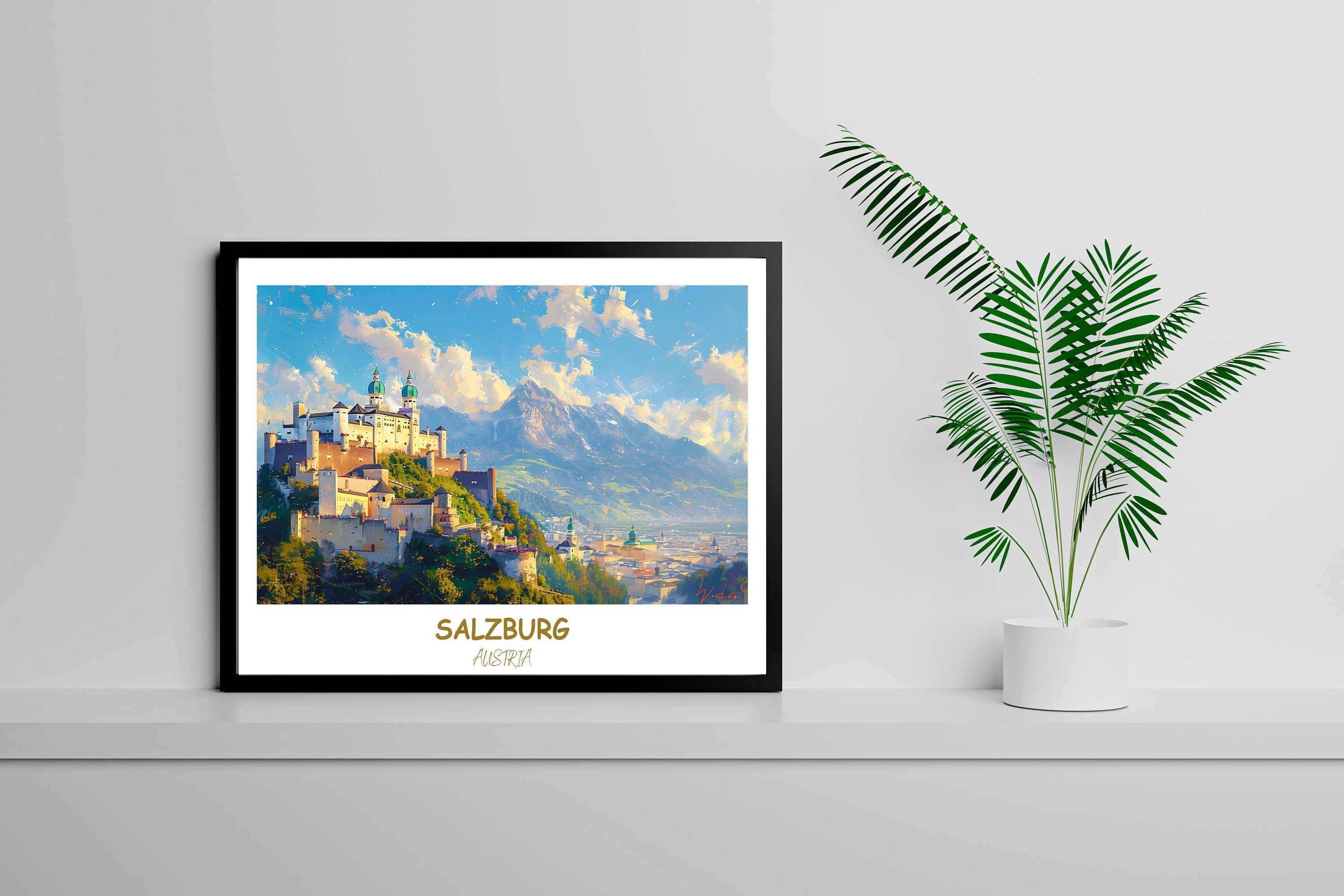 Salzburg Print Salzburg Home Decor