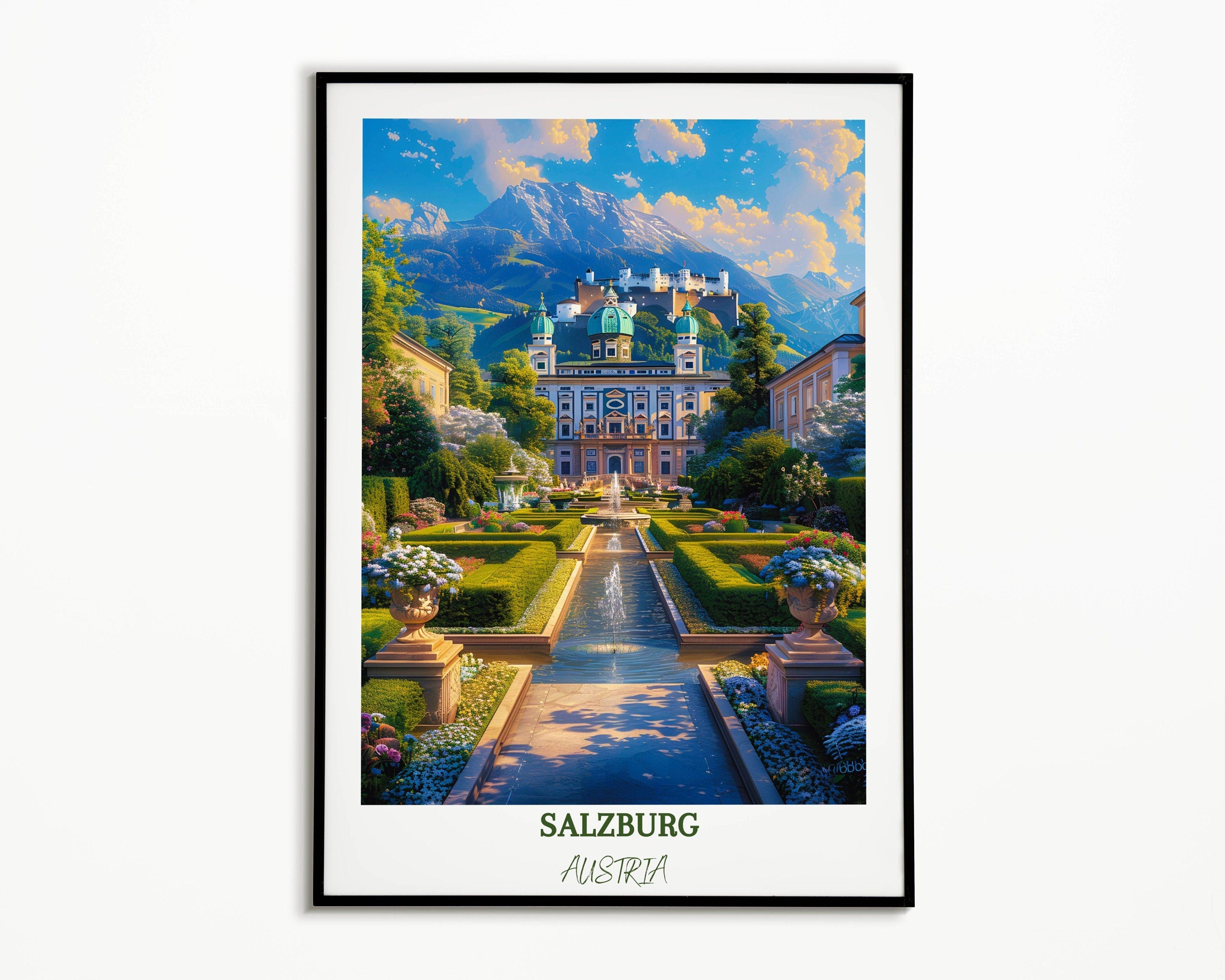 Salzburg Print Salzburg Home Decor