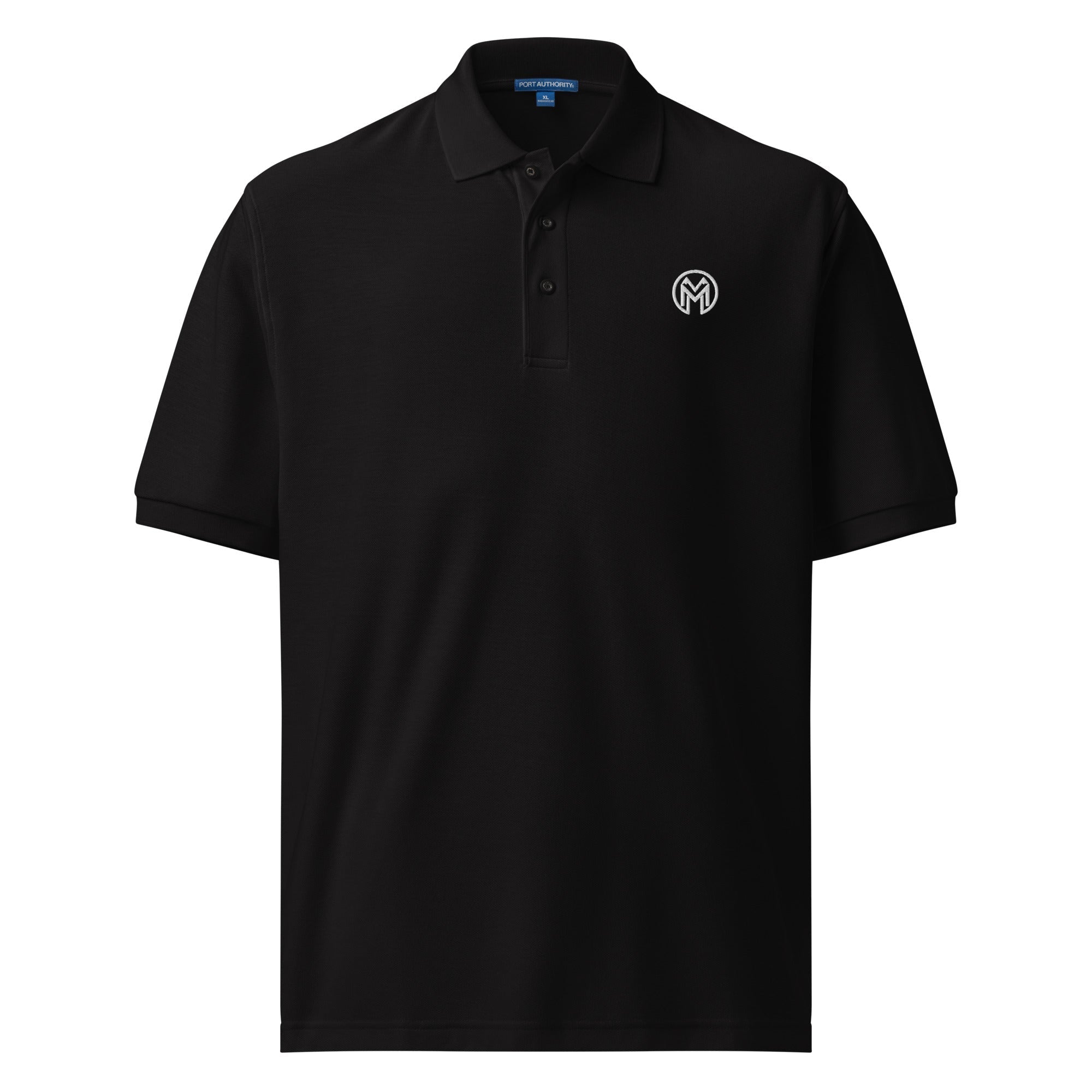 Montenégra Premium Polo - Premium Black and White